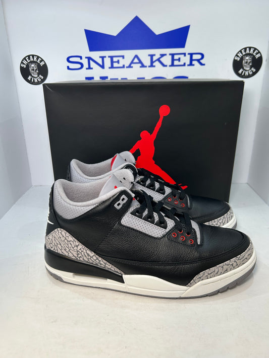 Air Jordan 3 Retro 2024 Black Cement (Pre-Owned)