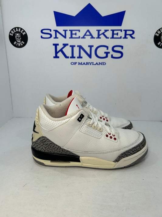 Air Jordan 3 Retro GS White Cement Reimagined (Pre-Owned)