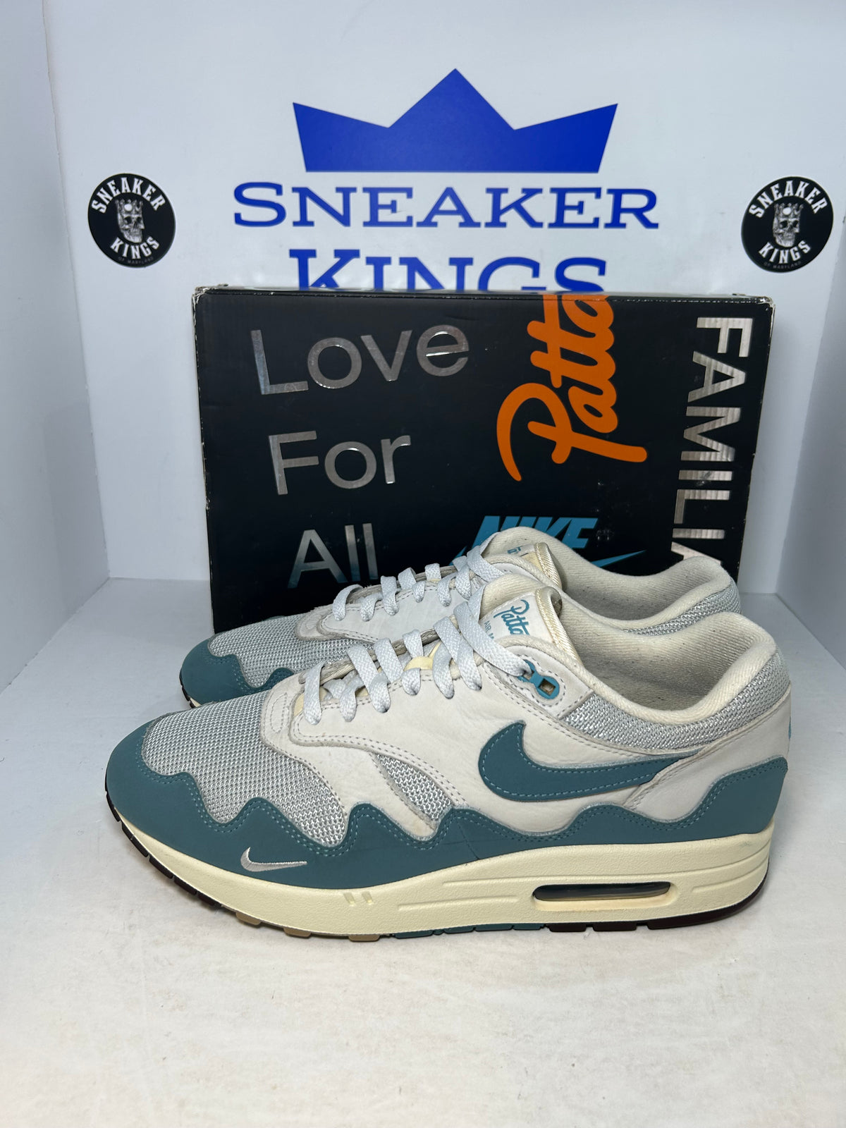 Nike Air Max 1 Patta Waves Noise Aqua (Pre-Owned)