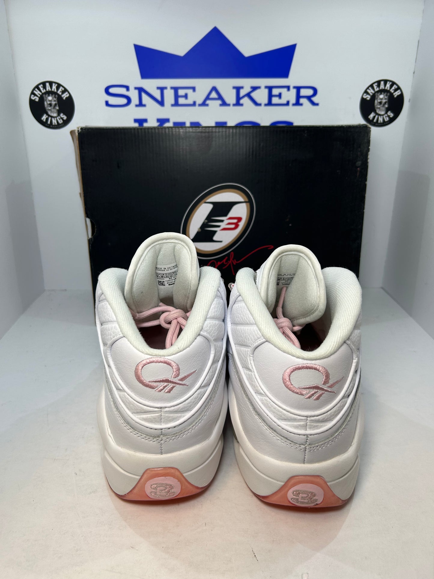 Reebok Question Mid Pink Toe (Pre-Owned)