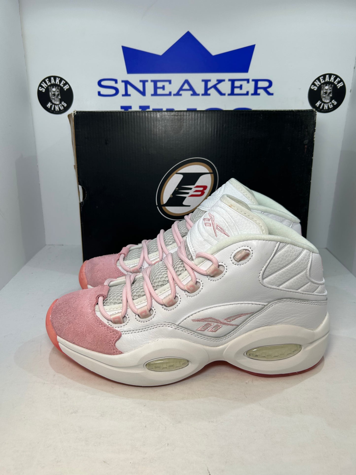 Reebok Question Mid Pink Toe (Pre-Owned)