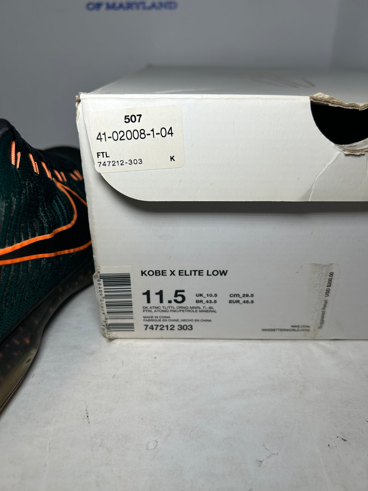 Nike Kobe 10 X Elite Low Drill Sergeant (Pre-Owned)