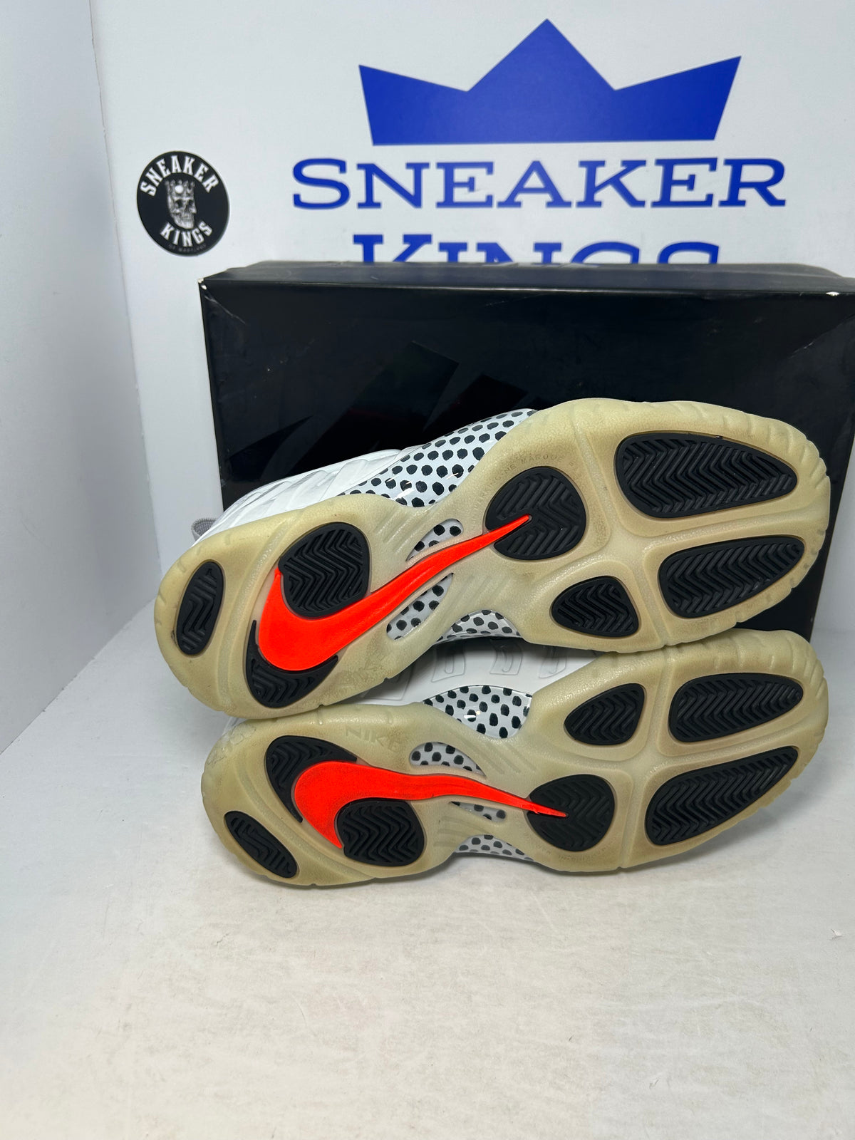 Nike Little Posite Pro GS Mid Pure Platinum (Pre-Owned)
