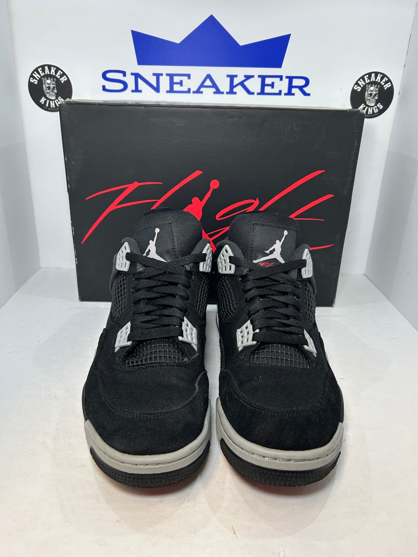 Air Jordan 4 Retro SE Black Canvas (Pre-Owned)