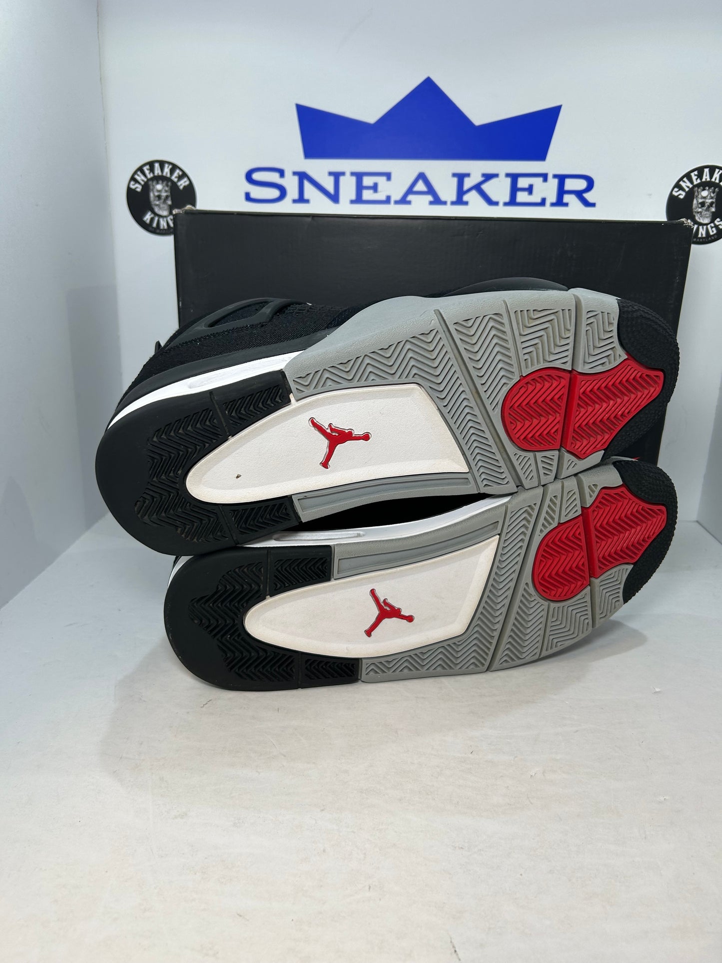 Air Jordan 4 Retro SE Black Canvas (Pre-Owned)