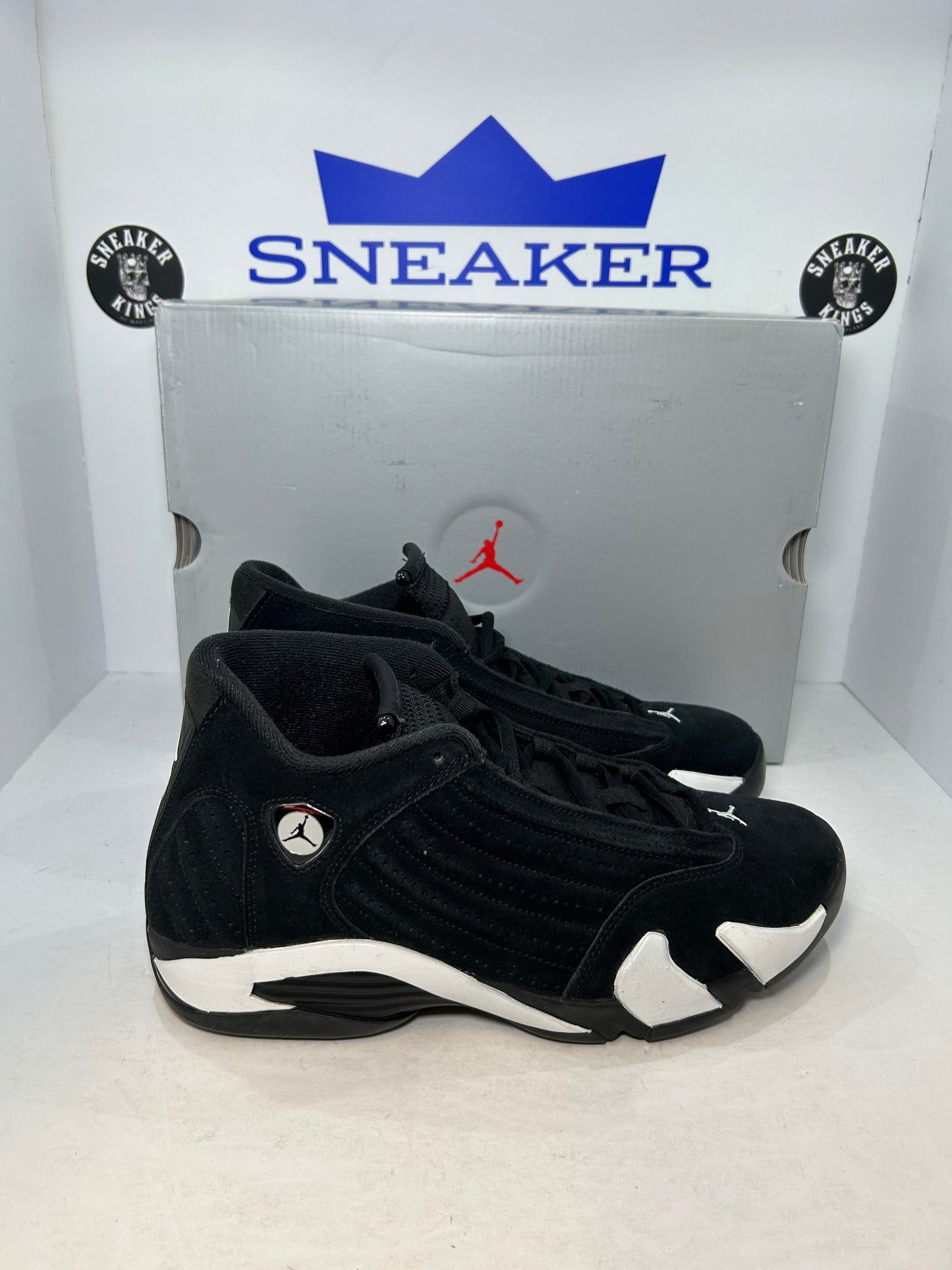 Air Jordan 14 Retro Black White (Pre-Owned)