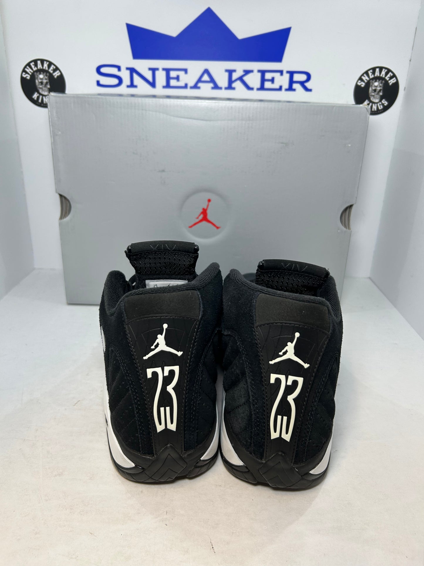 Air Jordan 14 Retro Black White (Pre-Owned)