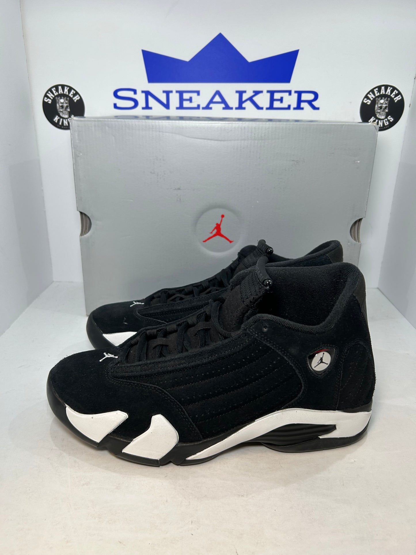 Air Jordan 14 Retro Black White (Pre-Owned)