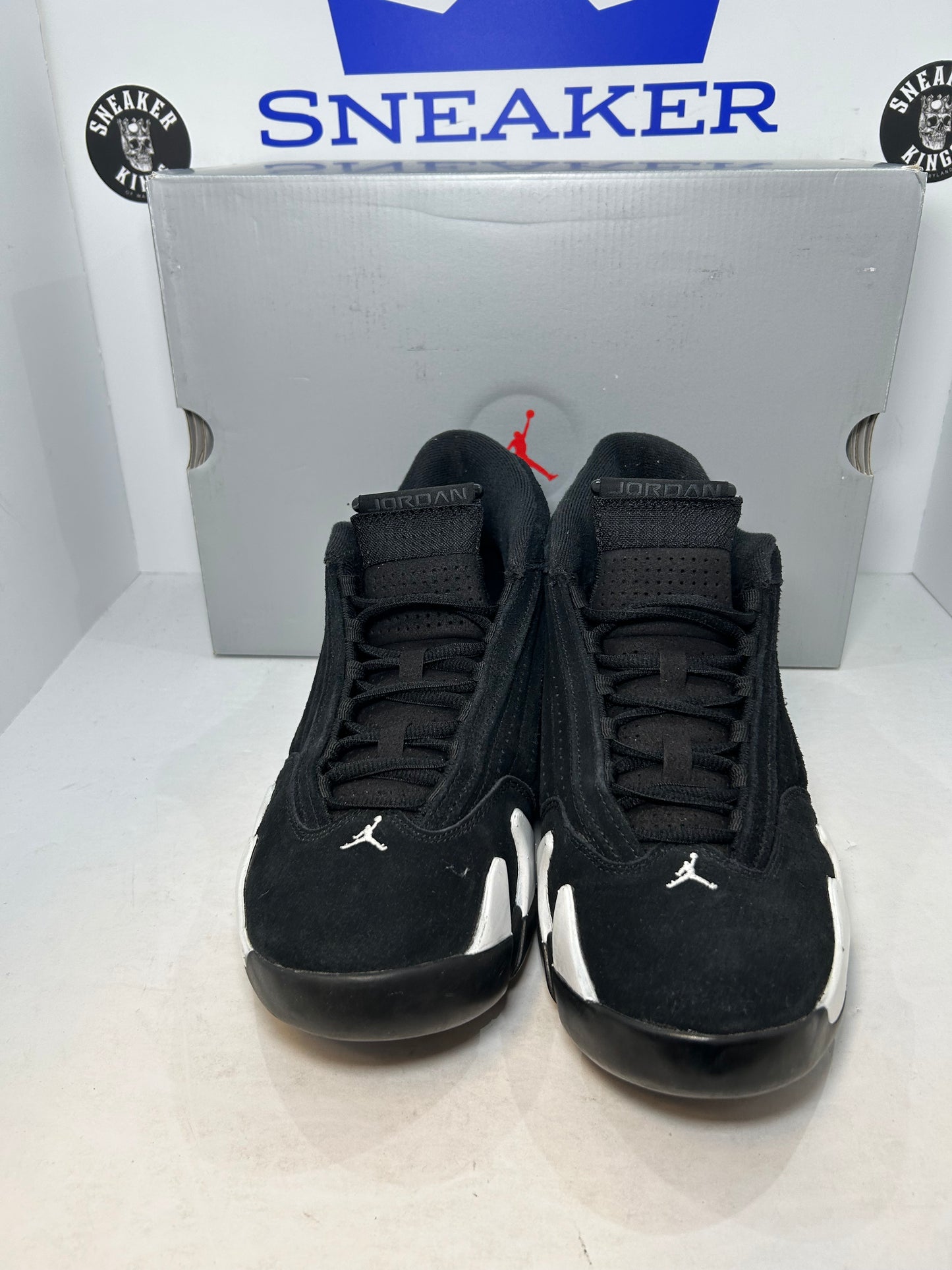 Air Jordan 14 Retro Black White (Pre-Owned)
