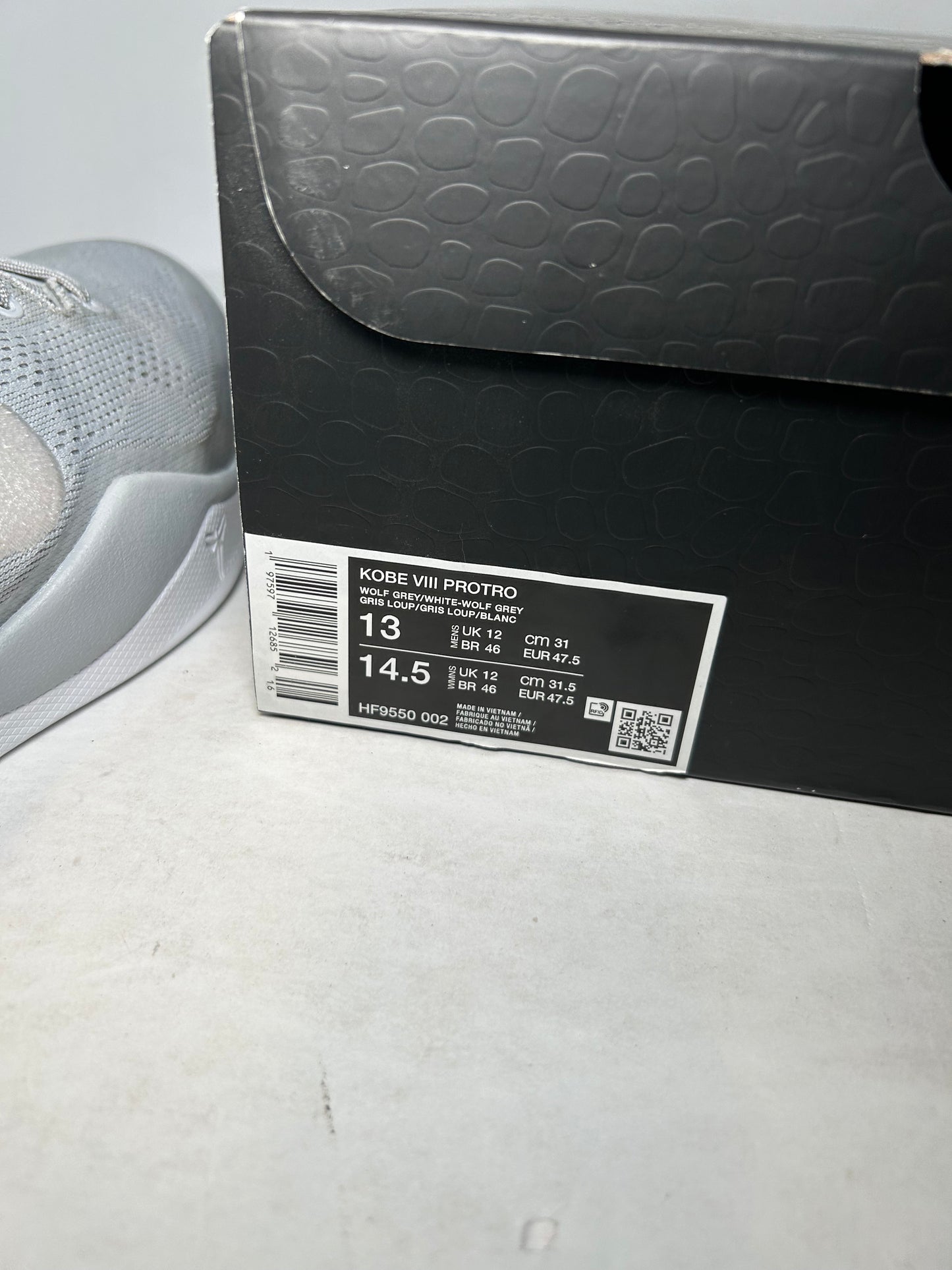 Nike Kobe 8 Protro Wolf Grey (Pre-Owned)