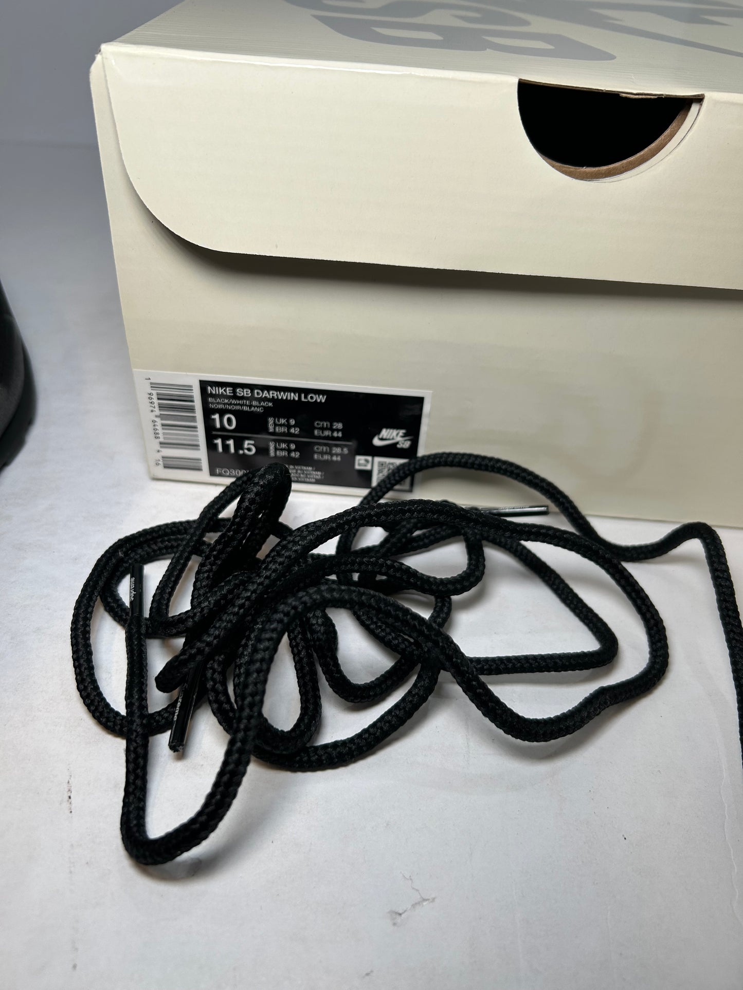 Nike SB Darwin Low Supreme Black (Pre-Owned)