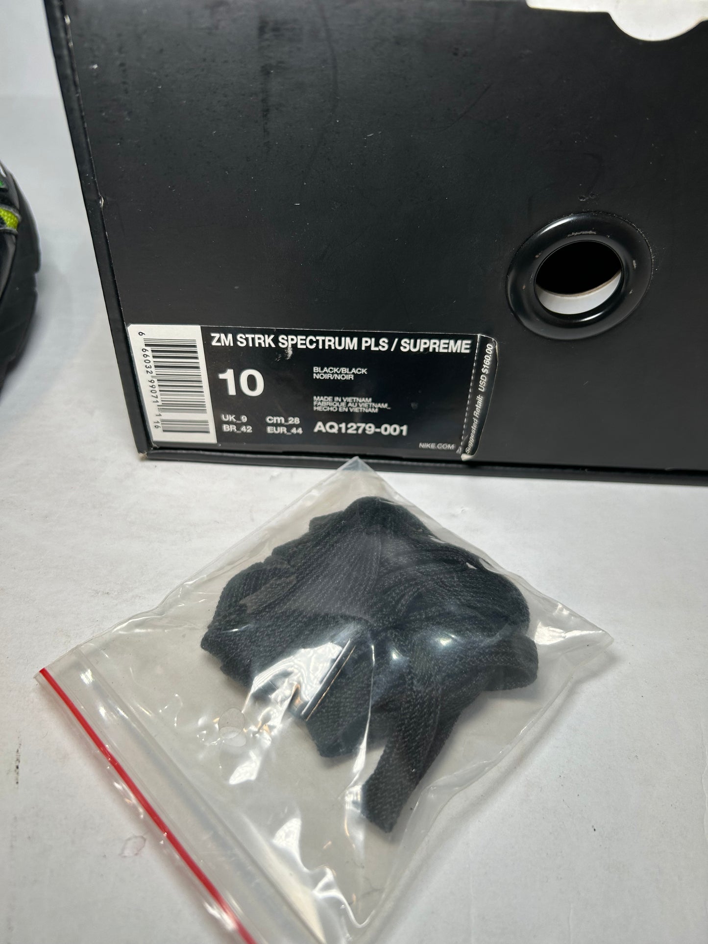 Nike Zoom Streak Spectrum Plus Supreme Black (Pre-Owned)