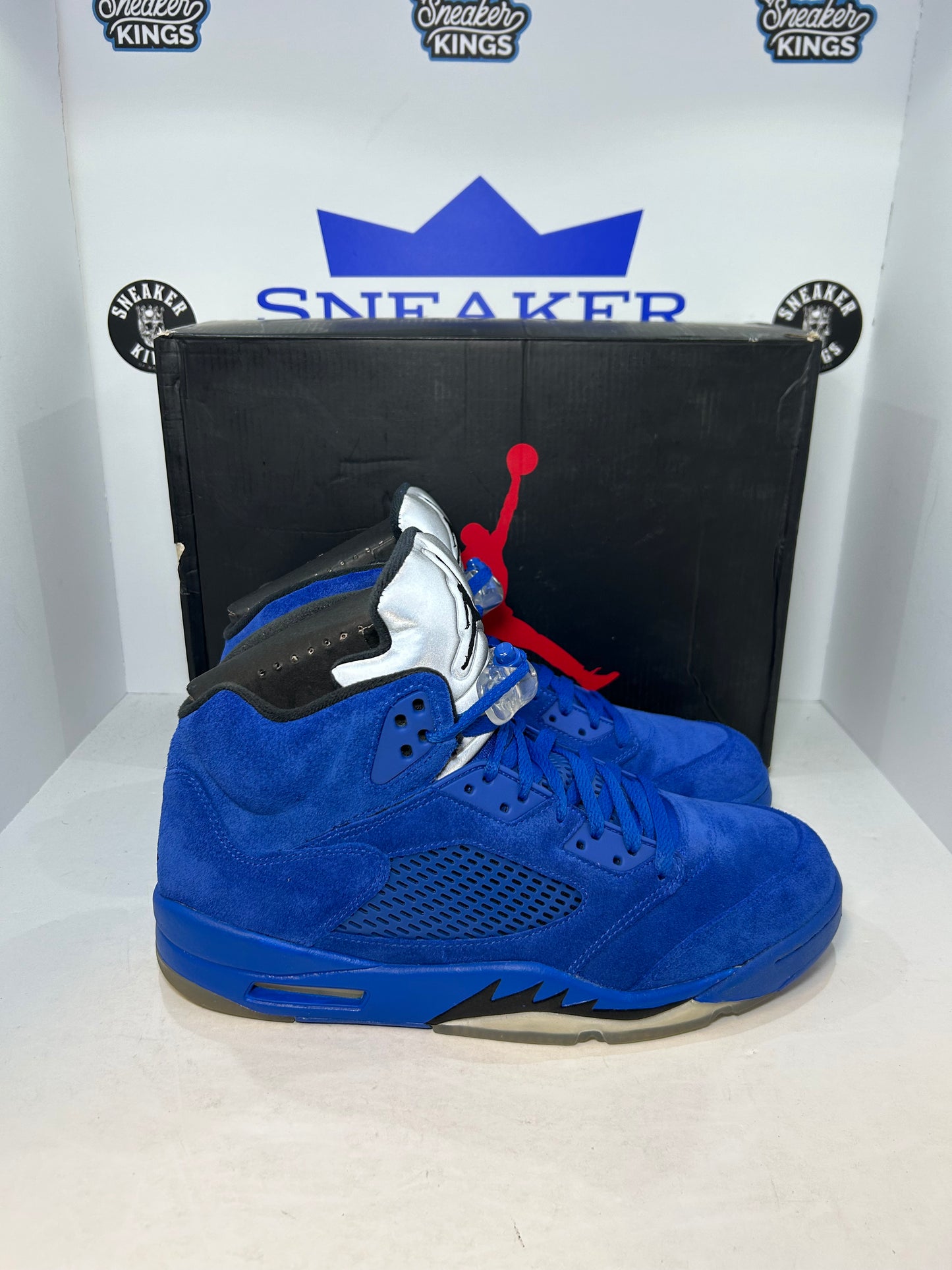 Air Jordan 5 Retro Blue Suede (Pre-Owned)