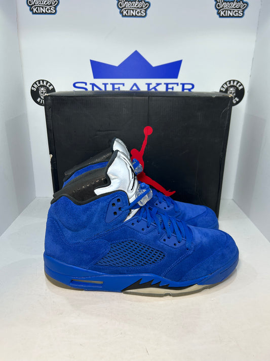 Air Jordan 5 Retro Blue Suede (Pre-Owned)