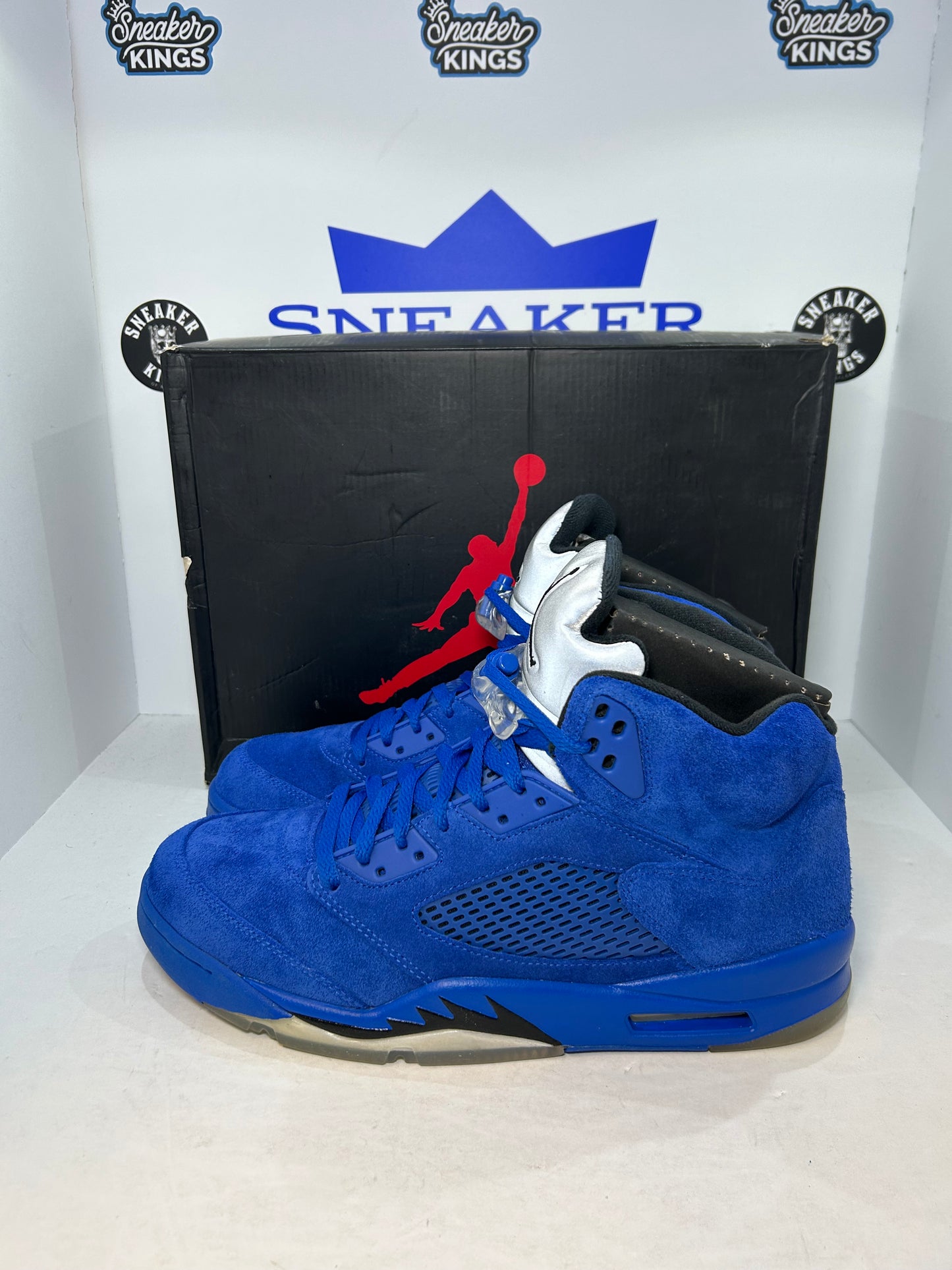 Air Jordan 5 Retro Blue Suede (Pre-Owned)