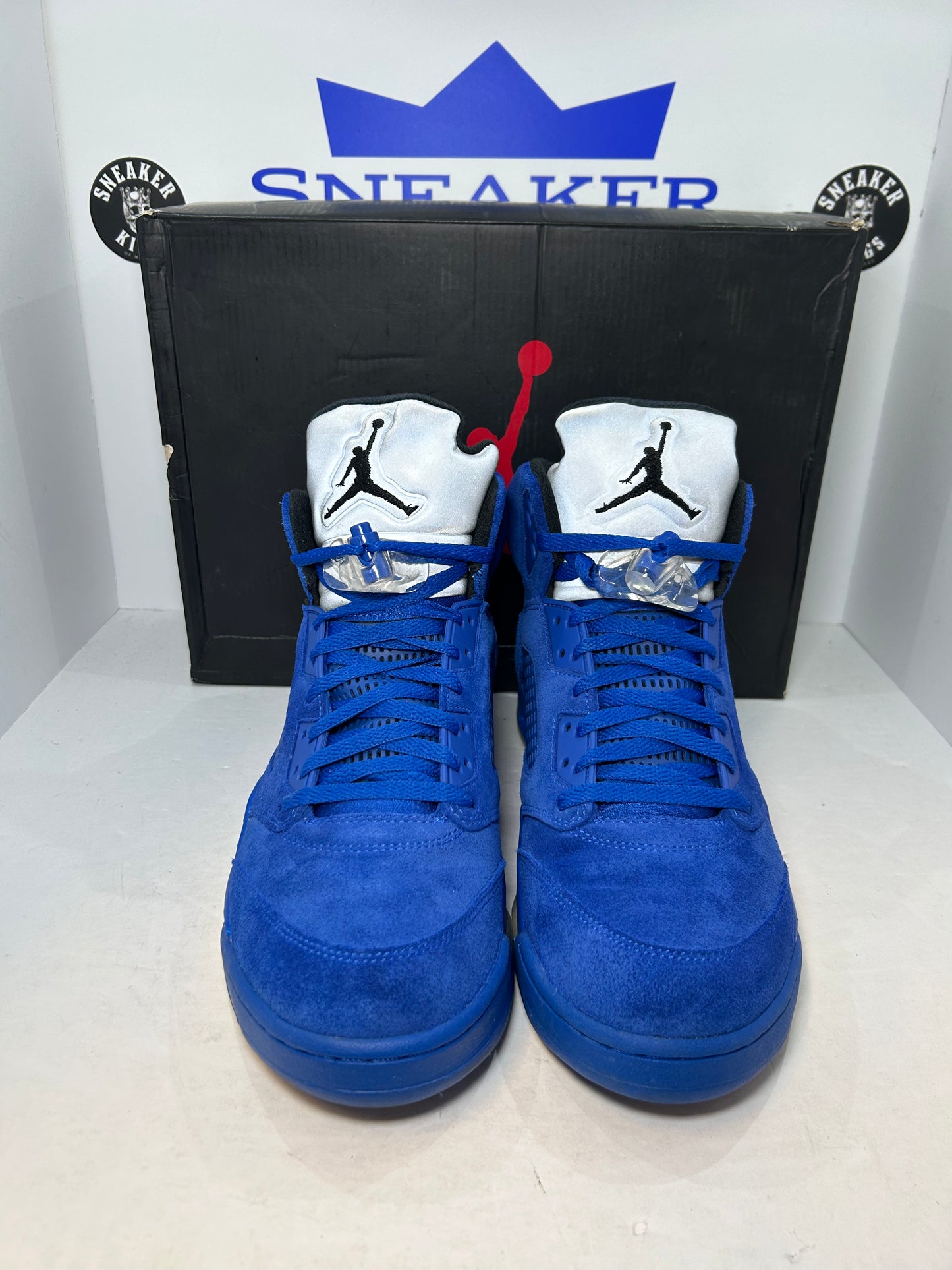 Air Jordan 5 Retro Blue Suede (Pre-Owned)