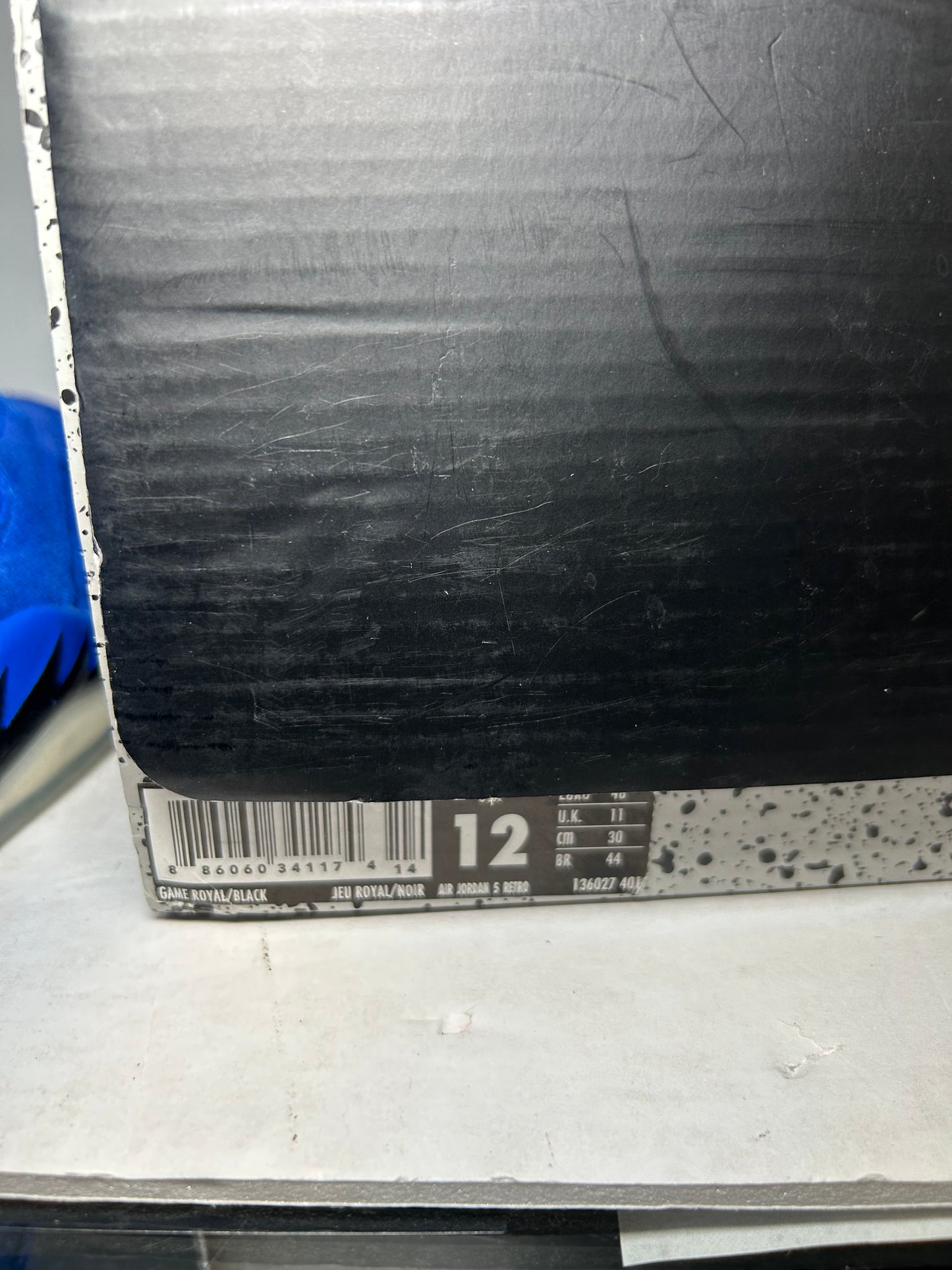 Air Jordan 5 Retro Blue Suede (Pre-Owned)