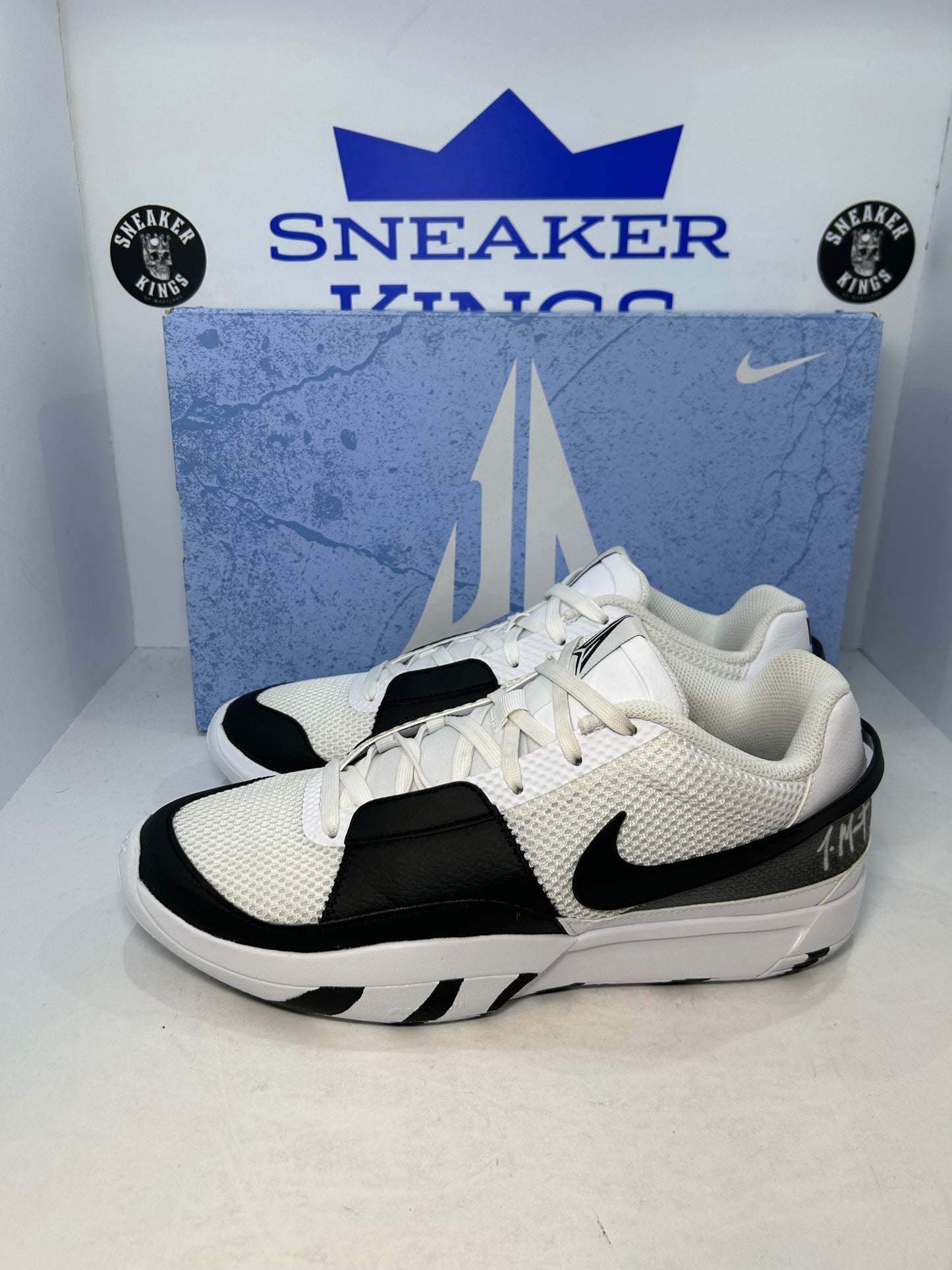 Nike Ja 1 Scratch 2.0 White Black (Pre-Owned)