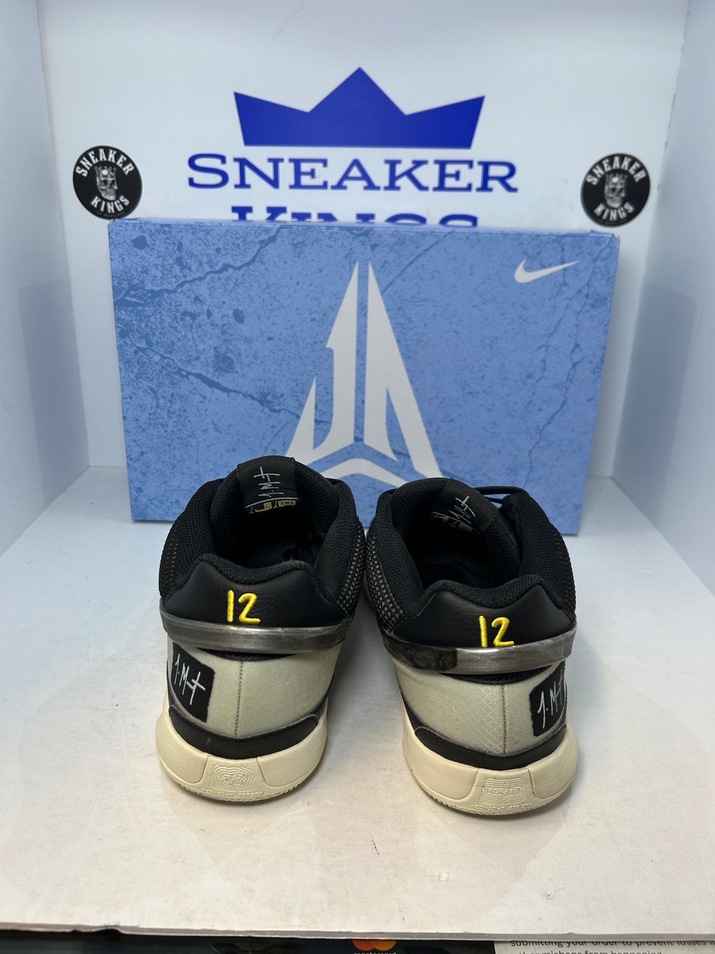 Nike Ja 1 Ain't Ducking No Smoke Black Grey (Pre-Owned)