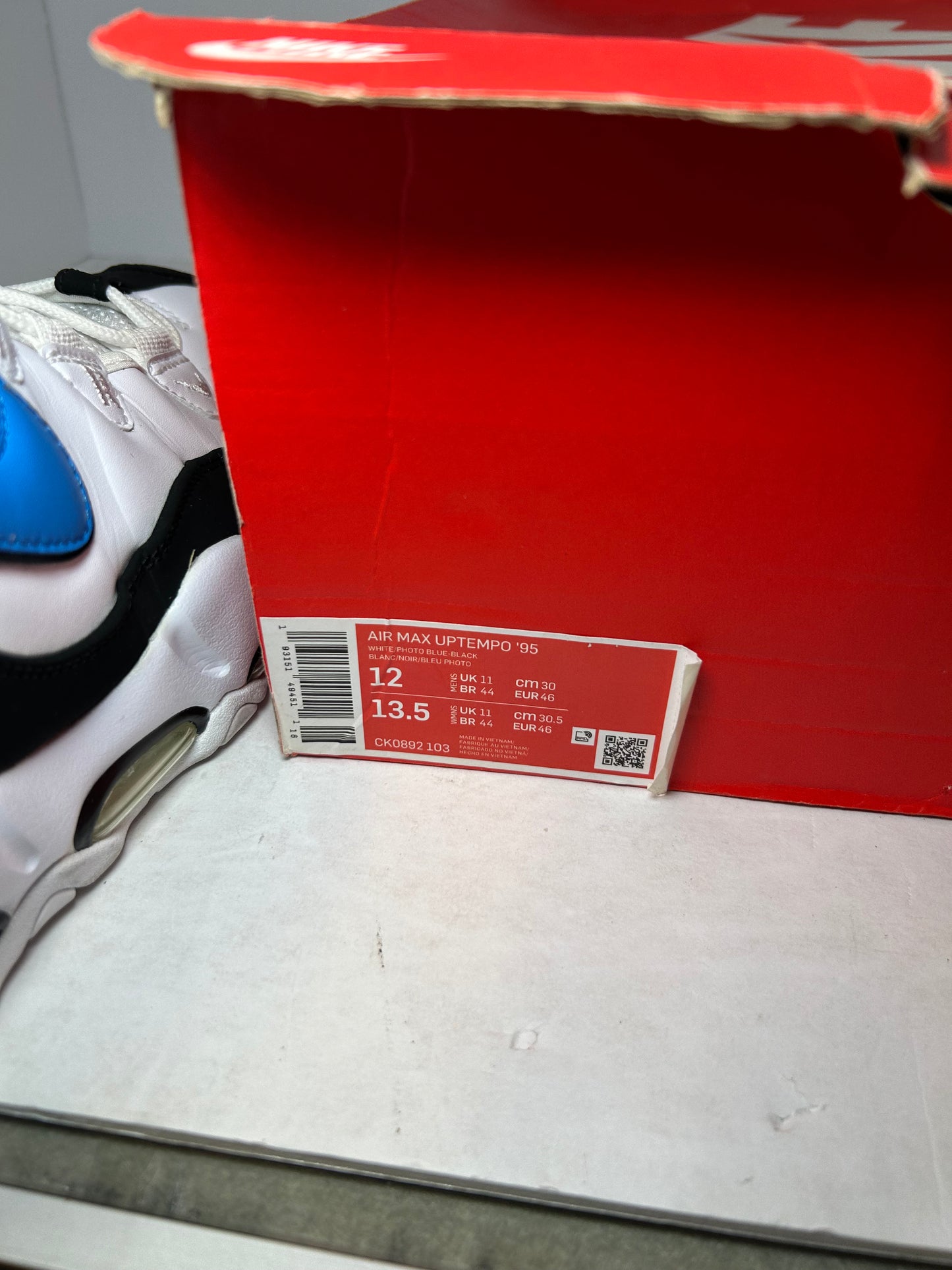 Nike Air Max Uptempo 2019 Orlando Magic (Pre-Owned)