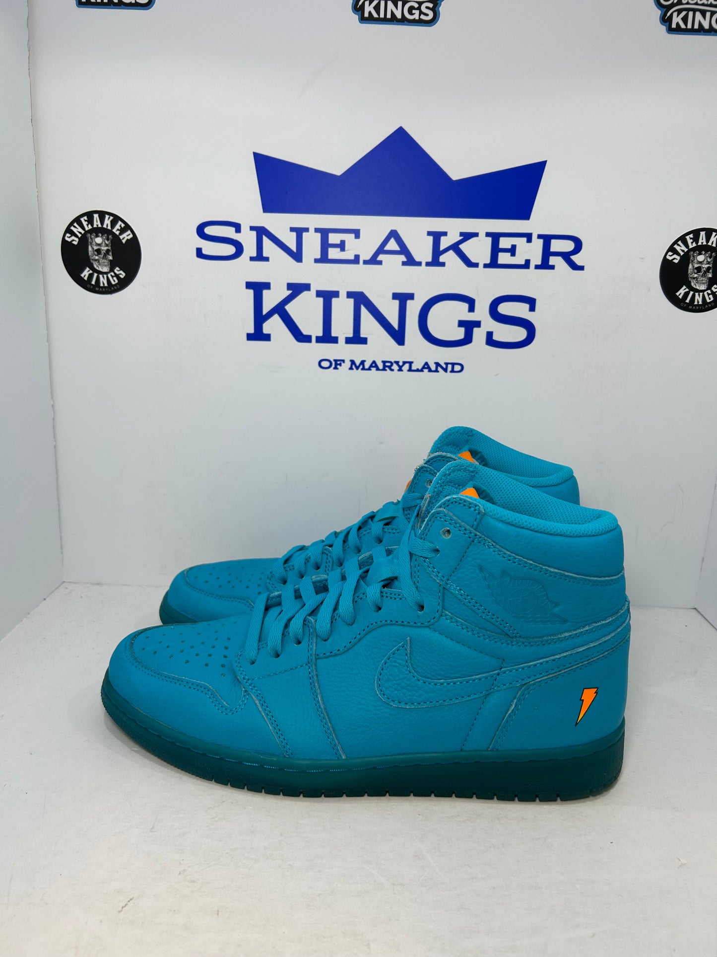 Air Jordan 1 Retro High OG G8RD Gatorade Blue Lagoon (Pre-Owned)
