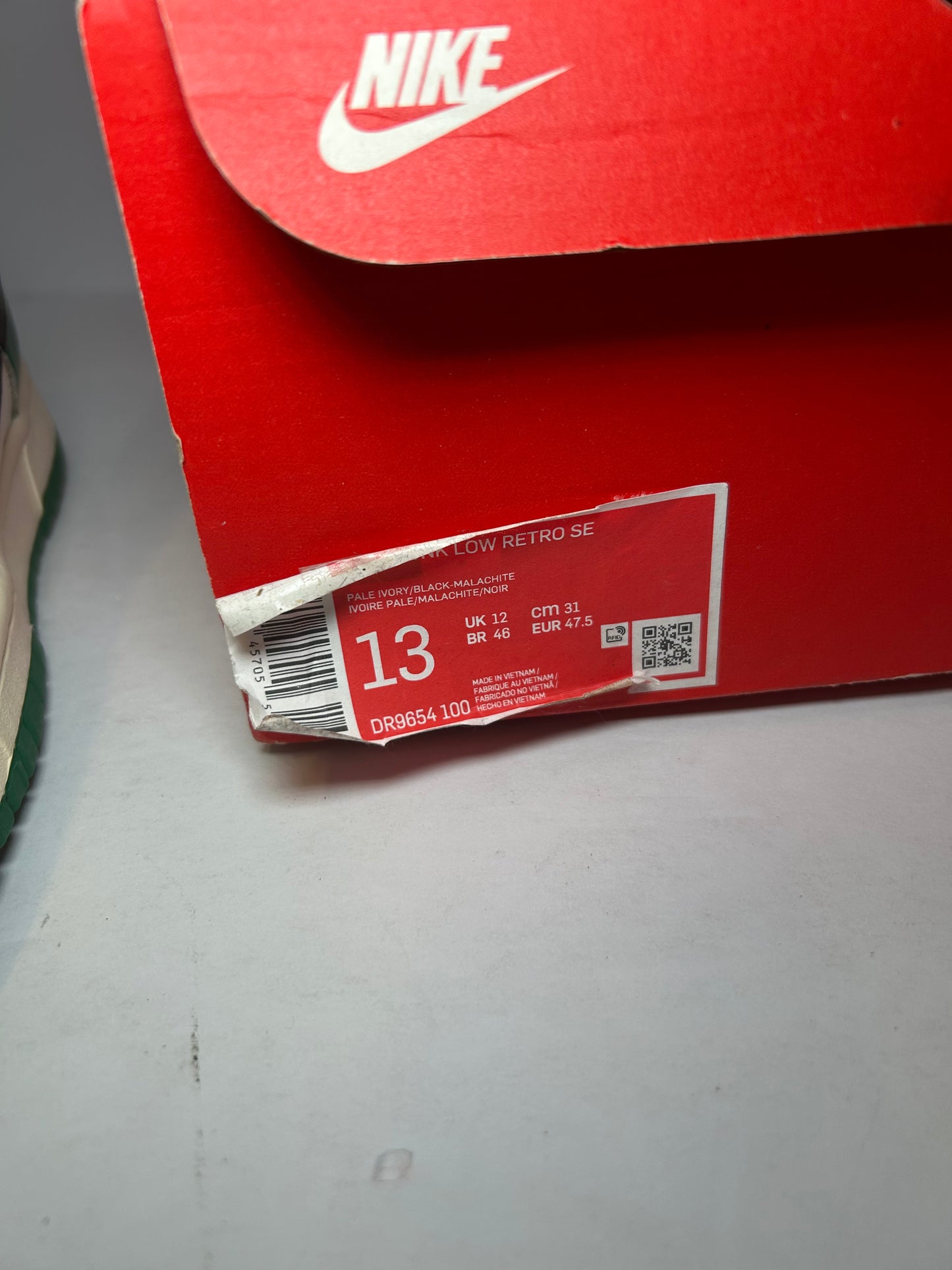 Nike Dunk Low Retro Lottery Malachite (Pre-Owned)