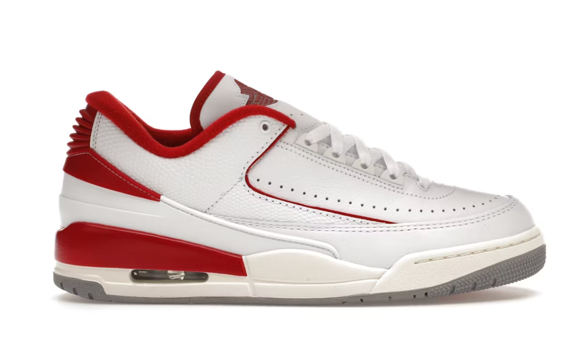 Air Jordan 2/3 White Varsity Red