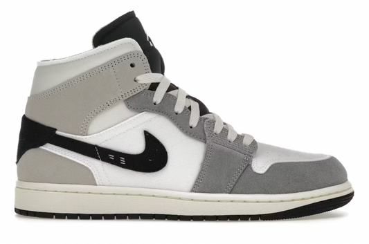 Air Jordan 1 Mid SE Craft Inside Out Cement Grey Black