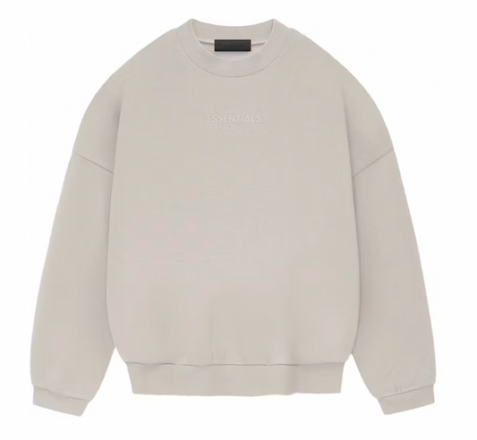 Fear of God Essentials Crewneck Silver Cloud