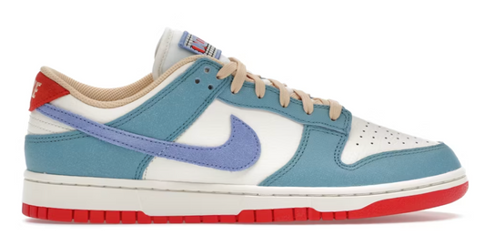 Nike Dunk Low PRM Denim Turquoise Sketch & Exploration