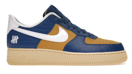 Nike Air Force 1 Low SP Undefeated 5 on It Blue Yellow