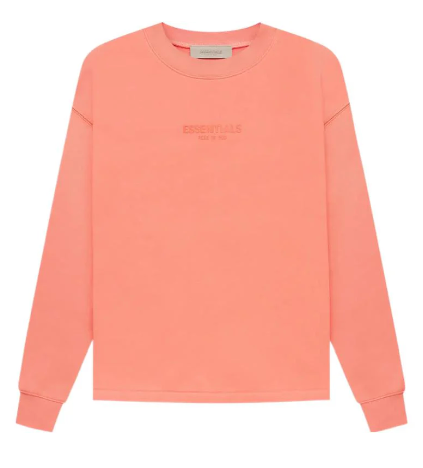 Fear of God Essentials Relaxed Crewneck Coral
