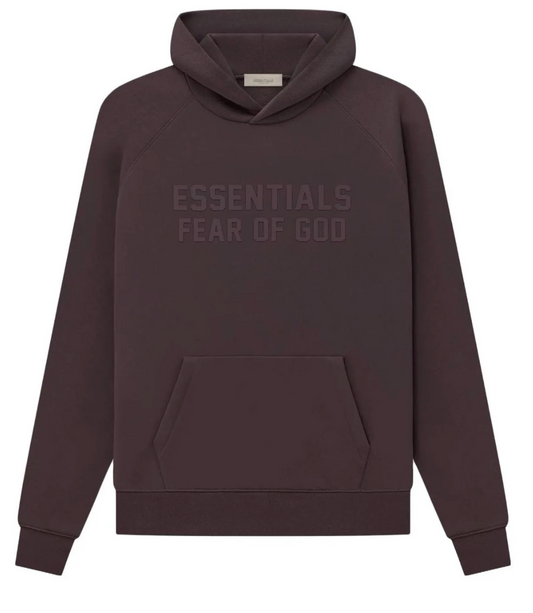 Fear of God Essentials Hoodie Plum