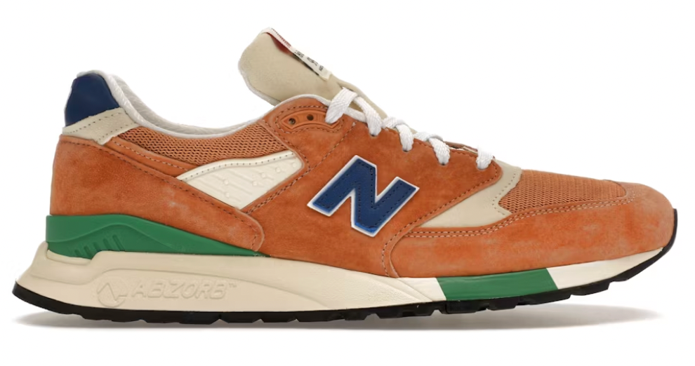 New Balance 998 MiUSA Teddy Santis Orange Royal
