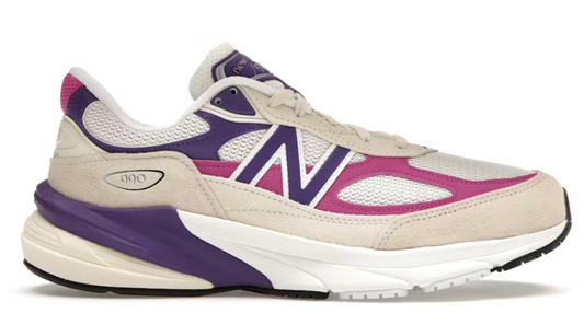 New Balance 990v6 Teddy Santis Made in USA Macadamia Nut Magenta Pop
