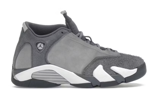 Air Jordan 14 Retro GS Flint Grey Stealth White