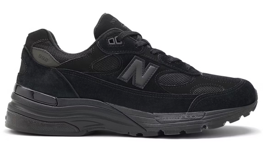 New Balance 992 Made In USA Black