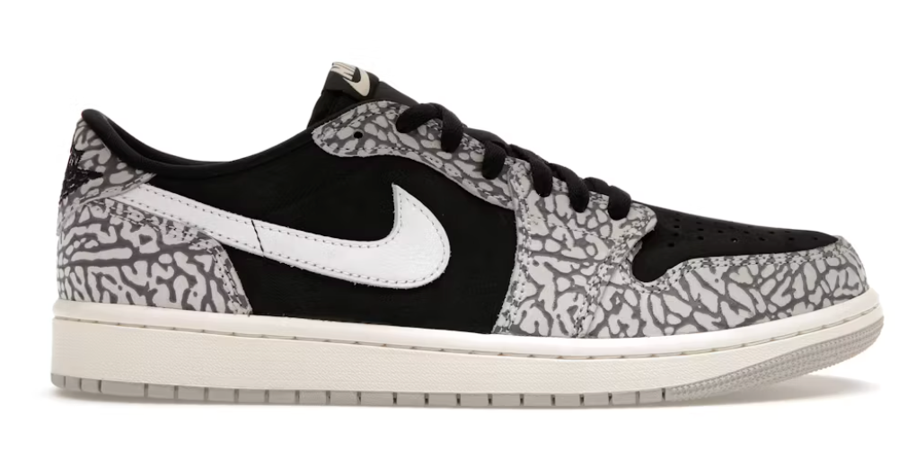 Air Jordan 1 Retro OG Low Black Cement