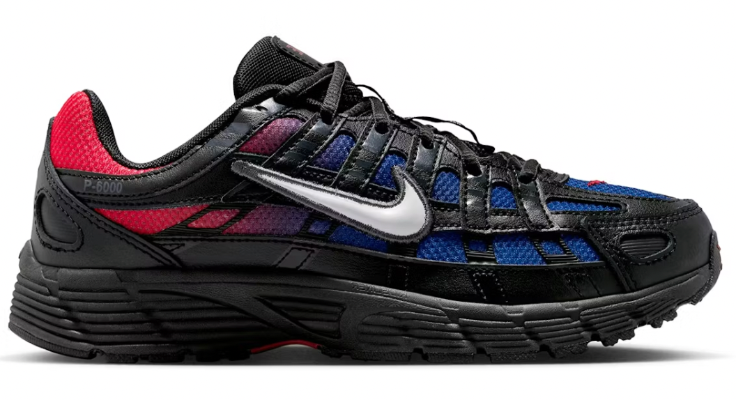 Nike P-6000 GS Fade Black Bright Crimson Royal
