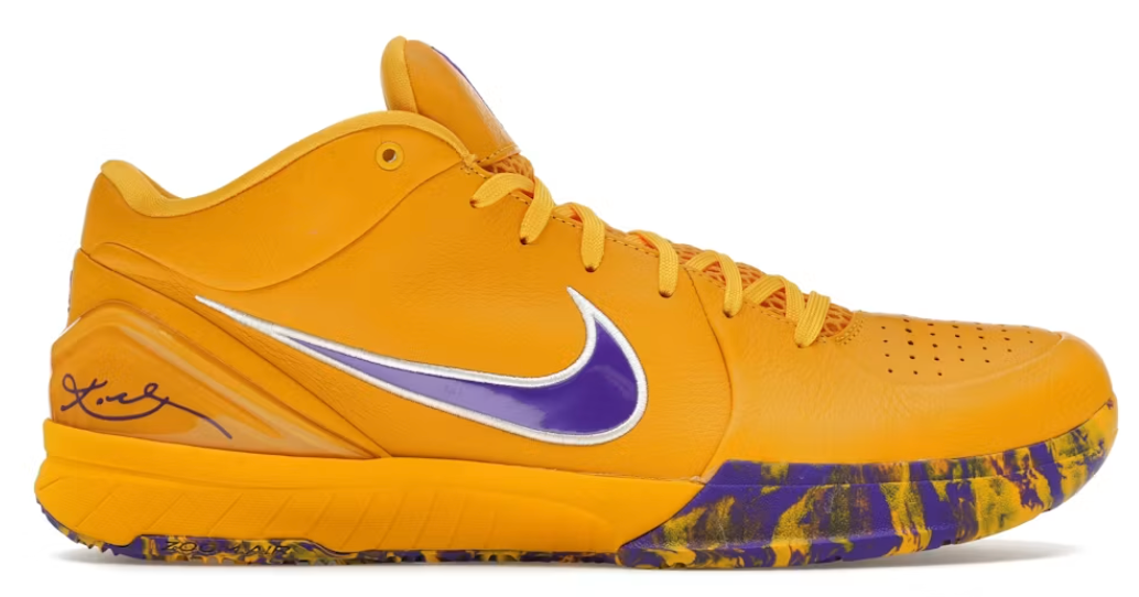 Nike Kobe 4 GS Draft Day Pack Los Angeles Lakers