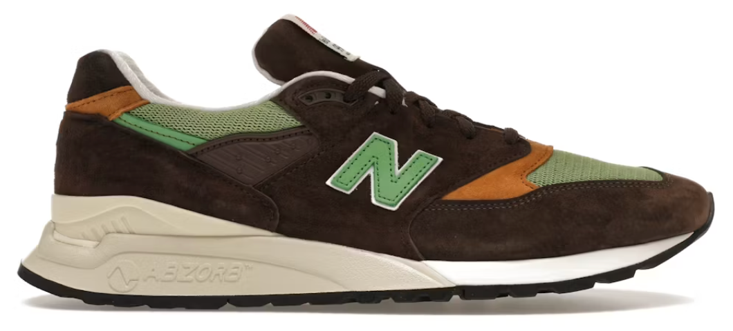 Teddy Santis x New Balance 998 Made in USA Brown Green